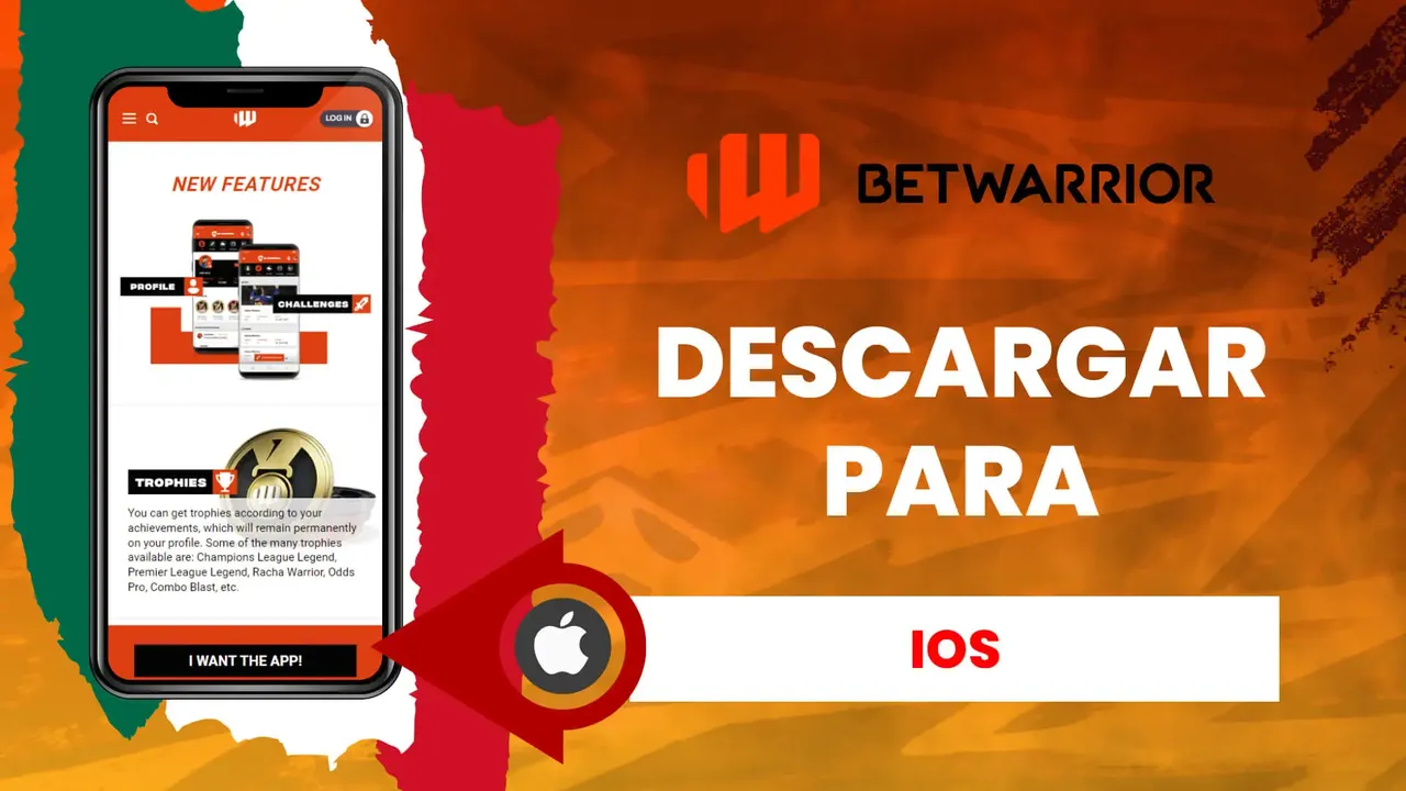 Descarga la aplicación Betwarrior en iOS