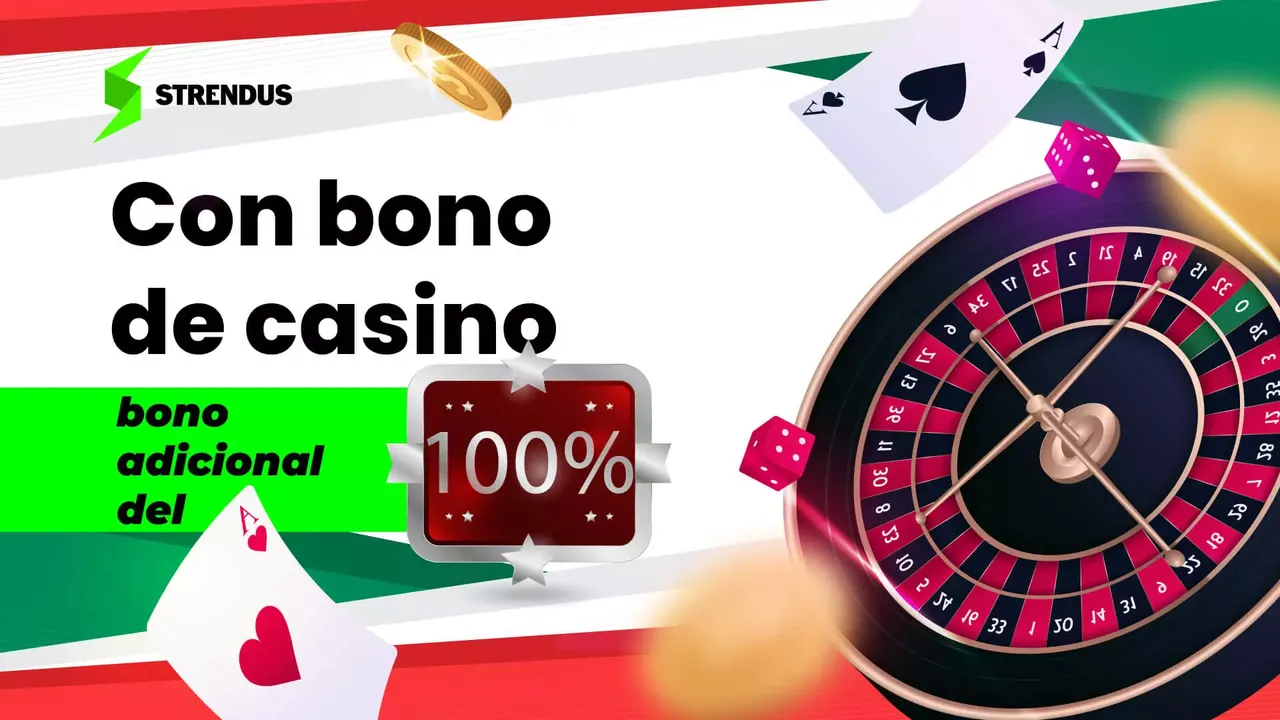 Bono de Depósito Strendus Casino