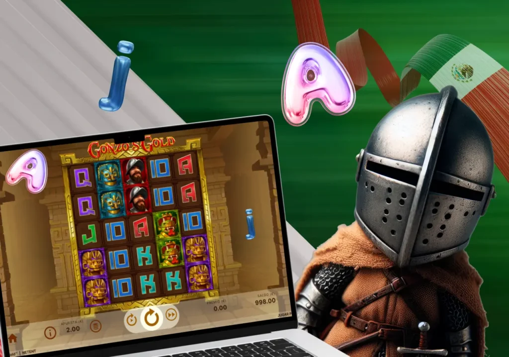 Gonzo’s Quest es una legendaria tragamonedas de búsqueda de tesoros, muy popular en México.