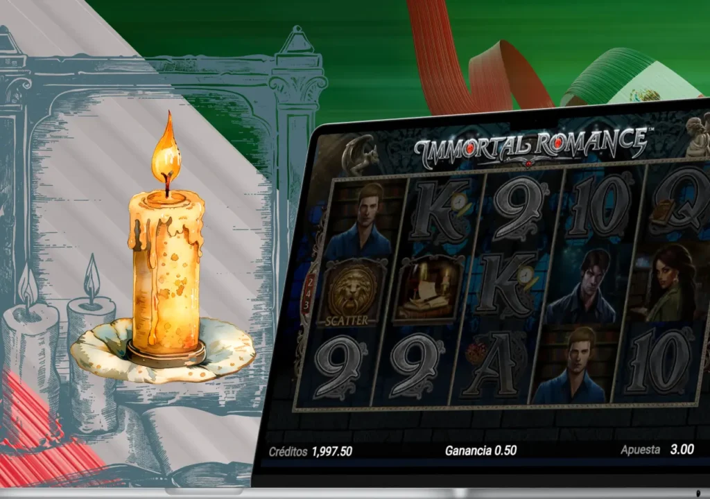 Immortal Romance es una tragamonedas mística sobre vampiros para amantes del juego en México.