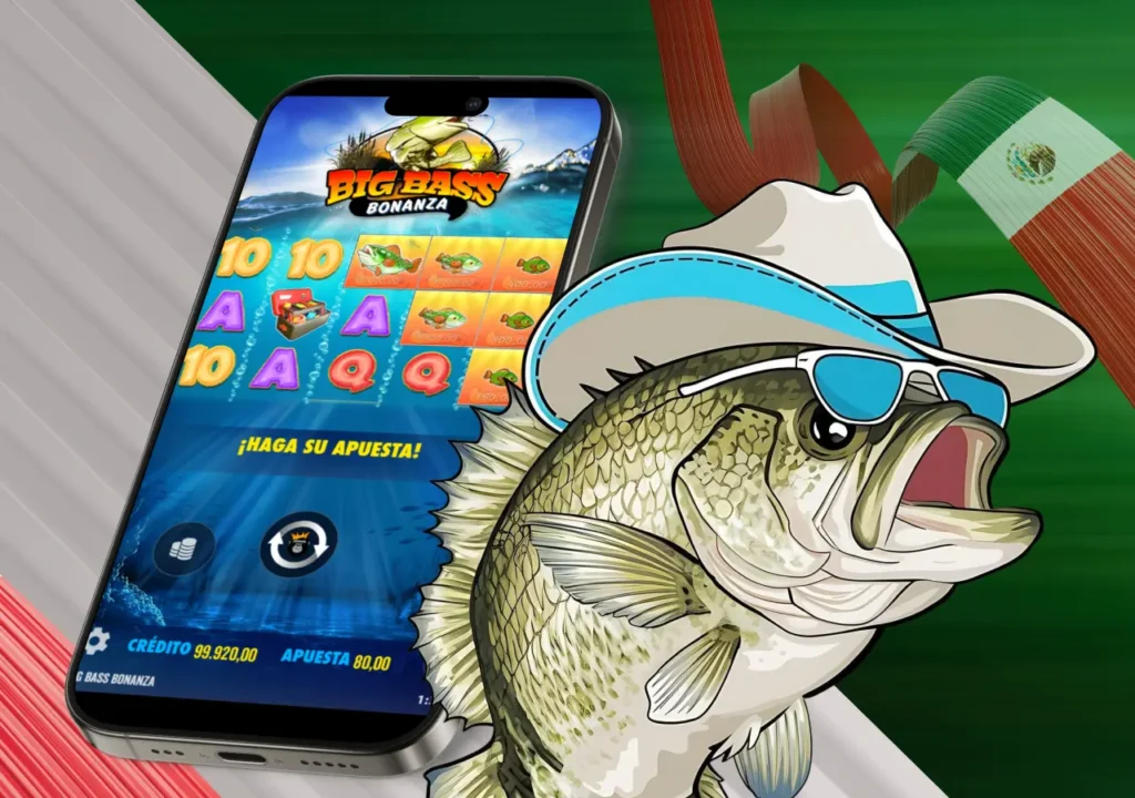 La pesca continúa en Big Bass Bonanza, el favorito de los pescadores en México.