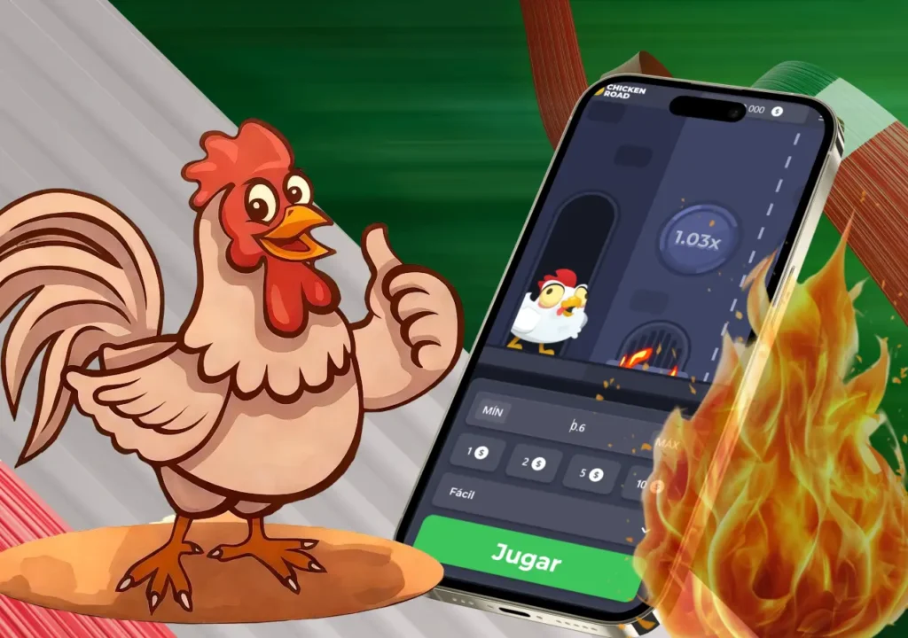 Versione mobile della slot Chicken Road: interfaccia comoda e adattamento per schermi smartphone.