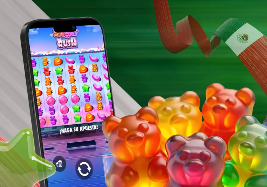Colores vivos y temática de dulces hacen de Sugar Rush un favorito en México.