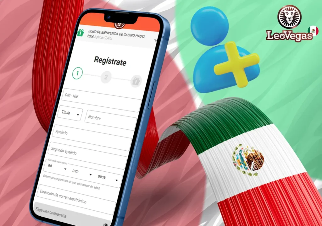 Procedimientos de registro, inicio de sesión y verificación de cuenta para usuarios mexicanos.