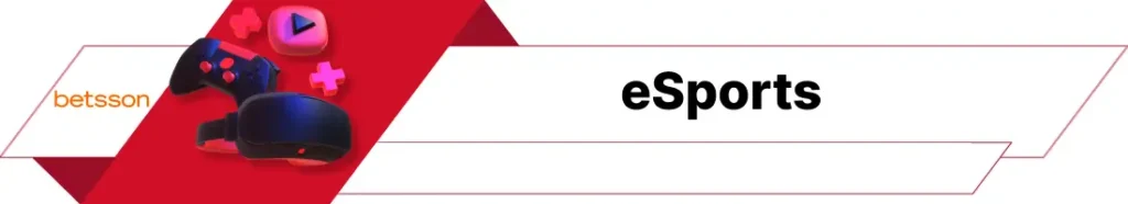 Principales eventos y líneas disponibles en Betsson Casino.