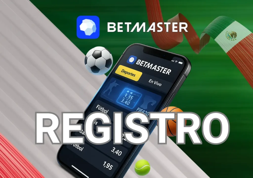 Proceso de Registro en Betmaster